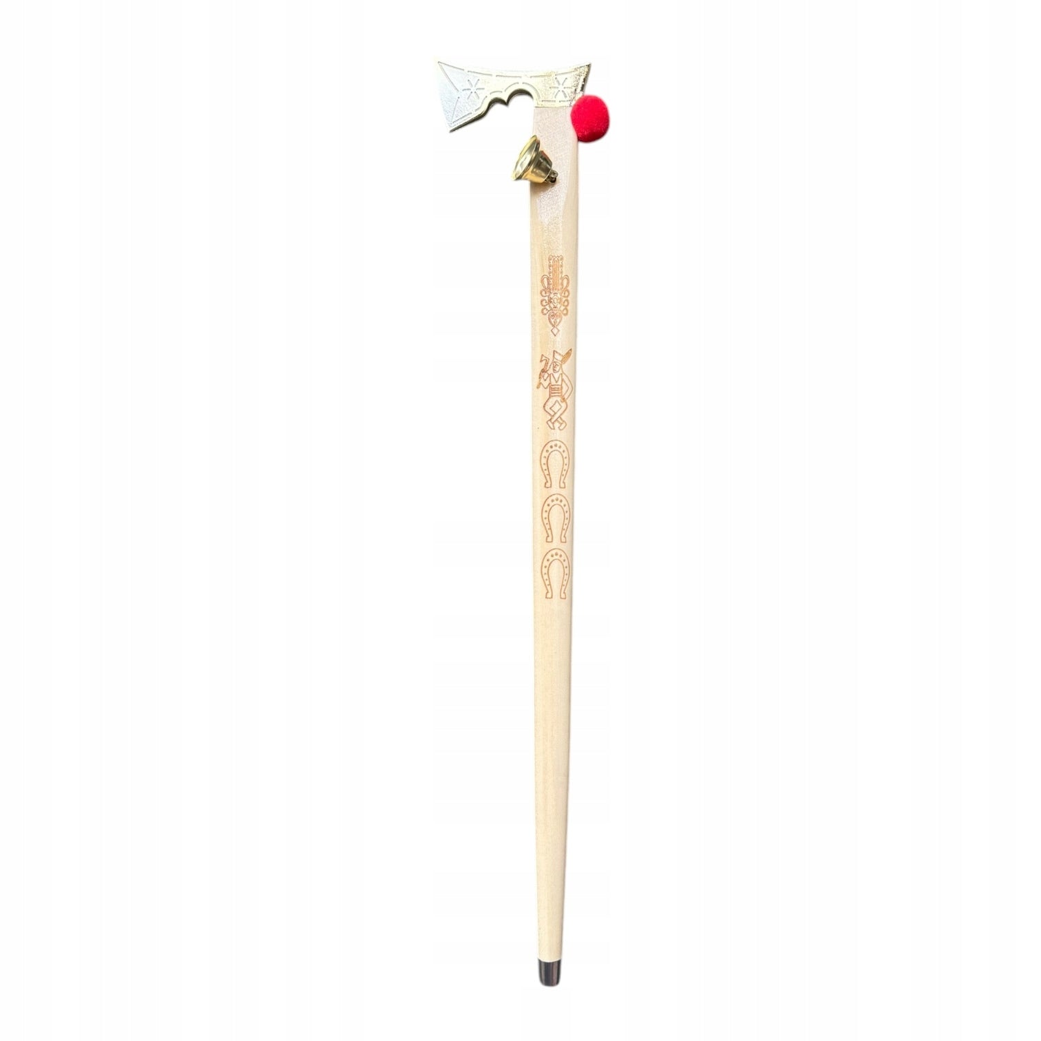DREWNIANA CIUPAGA GÓRALSKA LASKA JANOSIK STRÓJ GÓRALSKI 52cm