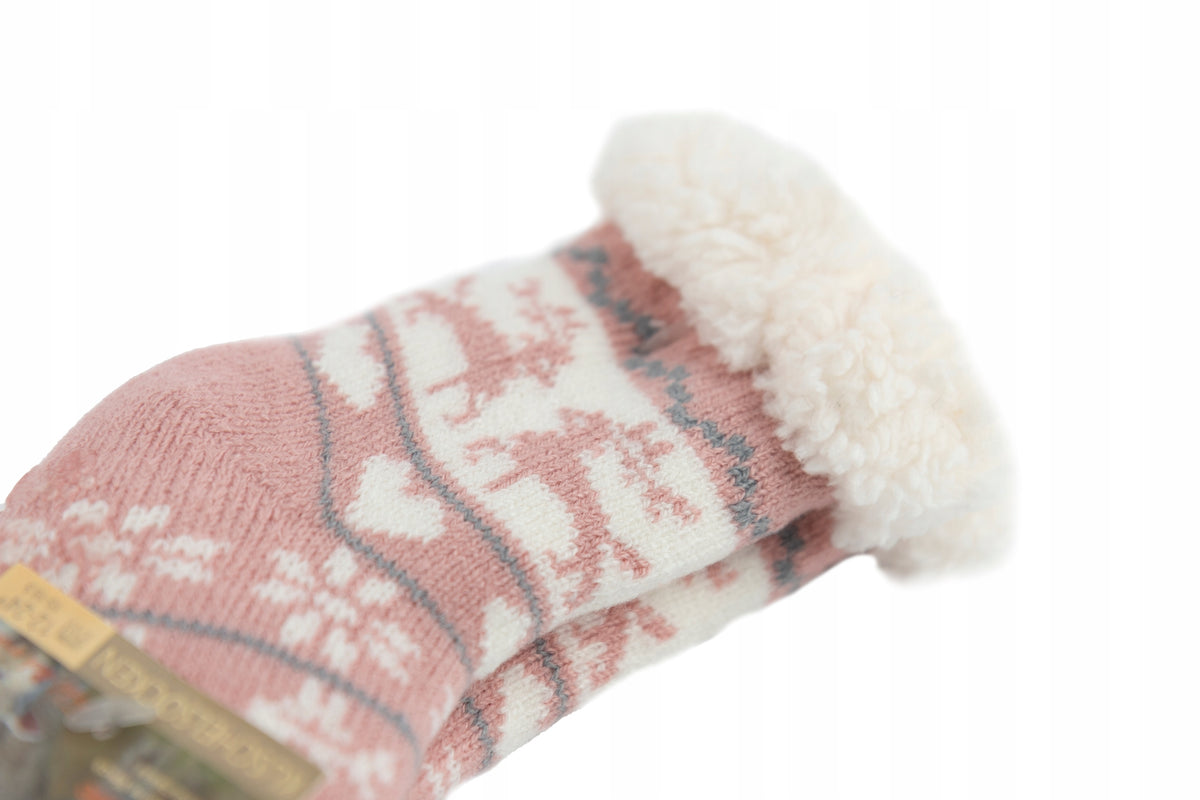 Ciepłe Skarpety Antypoślizgowe dla dzieci 0-12 MSC