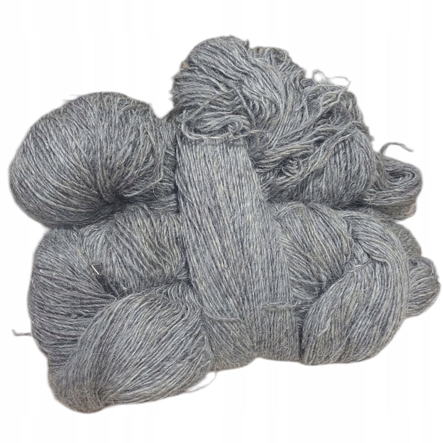 WŁÓCZKA Wełna owcza Naturalny Kłębek Wełny 100% Naturalna 1kg CZARNA