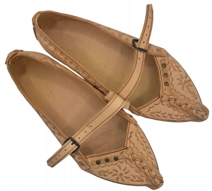 Oryginalne Kierpce Góralskie Męskie Skórzane Ręcznie Wykonane Buty r. 35-46